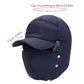 Winter Essentials Warm Hat, Thicken Faux Fur Outdoor Sports Hat with Removable Face Mask