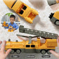 🚚Children's Day 49% OFF🔥Magnetic Transform Engineering Car Assembled Toys