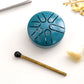 🎁BUDDHA STONES MINI STEEL TONGUE DRUM 3 INCH SOUND HEALING DRUM KIT