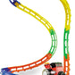 🎄EARLY CHRISTMAS SALE-49% OFF💝Adjustable Tracks Tumble Toy Train Set with Lights and Sound