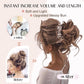 💁‍♀️LAST DAY - BUY 1 GET 1 FREE + FREE GIFT!!💗Messy Curly Hair Bun Scrunchie Extensions