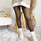 ❄️Christmas Sale 49% OFF✨Translucent Pashmina Lined Tights
