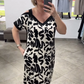 🏆Flash Sale⚡50K+ SOLD! Almost Gone🌞V-Neck Fashionable Breathable Dress