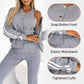 🔥THE WEEK'S SPECIAL PRICE🔥Women's three-piece baseball jacket and pants set