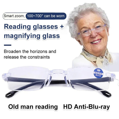 🔥LAST DAY BUY 1 GET 1 FREE - EACH ONLY £5.99🔥Autozoom reading glasses