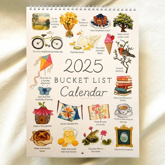 🎅Christmas Pre-Sale Promotion 49% OFF🎄2025 Bucket List Calendar🎉Buy 2 Free Shipping