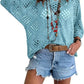 🔥💐SPRING DAY SALE - ONLY £14.99!!⚡50K+ SOLD!✨Womens Bohemian-Inspired Beige Crochet Top with V-Neck