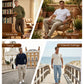 💕Limited Sale 70% OFF!!💕Breathable Straight-Leg Trousers for Men