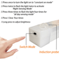 🎁Last Day Sale 49% OFF🔥-💡Punch-free Smart Sensor Magnetic Rechargeable LED Lights