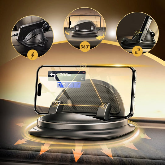 📣Hot-Selling✨360-degree Rotating Alloy Car Mount
