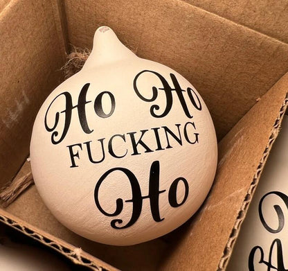 🎄 Early Christmas Sale 🎁Christmas Funny Offensive Bauble