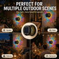💡Last Week Sale Only £7.99!!💓Solar Mandala Wall Lights Outdoor, 7 Color Changing Waterproof Solar Fence Lights for Garden Patio Yard Backyard Decor🎁🏠