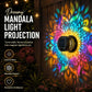 💡Last Week Sale Only £7.99!!💓Solar Mandala Wall Lights Outdoor, 7 Color Changing Waterproof Solar Fence Lights for Garden Patio Yard Backyard Decor🎁🏠