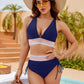 🔥🔥2025 New Type 49% OFF💥👙Tummy Control Color Block Bikini Set