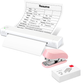 🏆Portable wireless printer, ideal for on the go, D810 Bluetooth thermal printer, supports US letter paper size 8.5 x 11 inches, including printers for tattoo studios and offices.