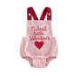 💕LAST DAY SALE 50% OFF!!💖Baby Girls Valentines Day Romper