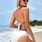 👙Last Day Promotion 56% OFF🔥Sexy V-neck Women's Holiday Swimsuit With Wavy Pattern