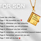 🔥🔥My Little Star Book Necklace for Daughter & Son, Birthday Day Gift Graduation Jewelry of Love
