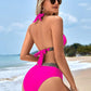 👙Last Day Promotion 56% OFF🔥Sexy V-neck Women's Holiday Swimsuit With Wavy Pattern