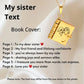 🔥🔥My Little Star Book Necklace for Daughter & Son, Birthday Day Gift Graduation Jewelry of Love
