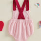 💕LAST DAY SALE 50% OFF!!💖Baby Girls Valentines Day Romper