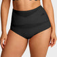 👗Last Day-Buy 1 Get 3 Packs✨Plus-Size High-Waist Cross Tummy Control Panties