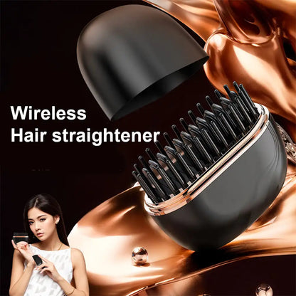 🏆Christmas Pre-sale-50% OFF🎅Mini Cordless Hair Straightener Comb