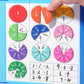 🔥LAST DAY SALE 49% OFF🏅Montessori Magnetic Book Fraction Puzzle
