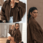 🎁Last Day 49% OFF🔥Trendy Autumn Military Short Jacket for Women