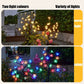 Outdoor Waterproof Cherry Blossom  Multicolor Solar Garden Lights