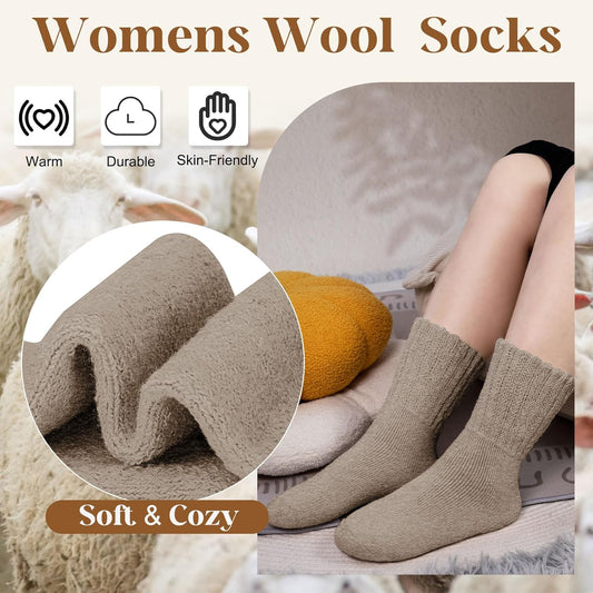 🔥❄️Hot Sale-Buy 1 Get 5 Packs✨❄️5 Pairs Women's Solid Mid-calf Socks