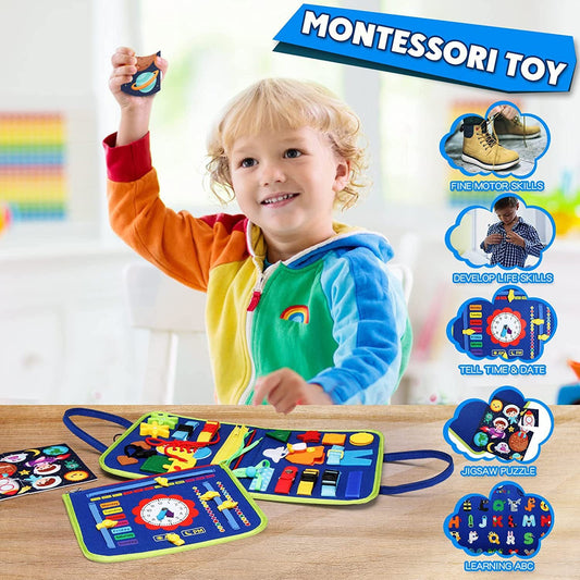 🔥Year-End Promotion 49% OFF🔥Felt Learning Board Busy Board