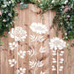 🔥Summer Sale -49% OFF🌻Garden Fence Large Flower Stencils🖌️DIY decoration