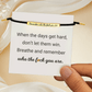 💖When Words Fail, This Bracelet Speaks – A Gift of Encouragement