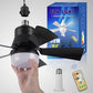 ⏳LAST DAY SALE 60% OFF🔥40W LED Ceiling Fan Light – 20.5” Ultra-Quiet with Remote 🎯 | E27 + FREE B22 Adapter 🔌 | For Bedroom 😴, Kitchen 👩‍🍳 & Garage 🛠️ – UK Ready! 🇬🇧