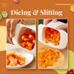 🔥2-in-1 Vegetable Chopper Dicing & Slitting（ free shipping）