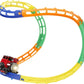 🎄EARLY CHRISTMAS SALE-49% OFF💝Adjustable Tracks Tumble Toy Train Set with Lights and Sound