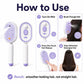 💖LAST DAY SALE ONLY ￡14.99!!💖ProGlide™🇬🇧 Scalp Massager Comb 💆‍♀️ – Self-Cleaning 🧼, Tangle-Free ✂️ & Frizz-Control Hair Brush with Soothing Mist Spray 💨✨ | Perfect for Dry, Brittle Hair 💧🌟