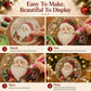 🎅Christmas Pre Sale ￡13.99!!🎄Christmas Pearl Diamond Art Hanging Ornament Kit | Resistant Non-Fading Pearl Beads DIY Handmade Holiday Hanging Decor 🎅💎