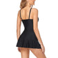 🩱Women's Tummy Control Slim Fit Plus Size One Piece Swimsuit.