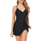 🩱Women's Tummy Control Slim Fit Plus Size One Piece Swimsuit.