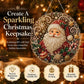 🎅Christmas Pre Sale ￡13.99!!🎄Christmas Pearl Diamond Art Hanging Ornament Kit | Resistant Non-Fading Pearl Beads DIY Handmade Holiday Hanging Decor 🎅💎