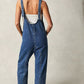 🌸HOT SALE 49% OFF🌸Denim Jumpsuit With Pockets