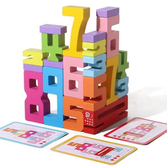📢New Exclusive Flash Sale 49% OFF 🎁Wooden Number Building Block