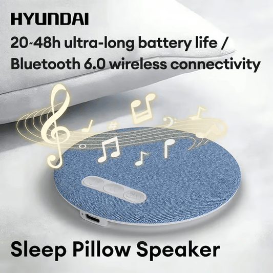 👍Surprise Price ￡13.99!!🔥Ultra-Thin Bluetooth Pillow Speaker with Bluetooth 6.0 - Bone Conduction Technology