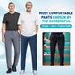 💖LAST DAY SALE 50% OFF🥰Breathable and comfortable men's stretch casual trousers