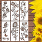 🔥Summer Sale -49% OFF🌻Garden Fence Large Flower Stencils🖌️DIY decoration