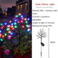 Outdoor Waterproof Cherry Blossom  Multicolor Solar Garden Lights