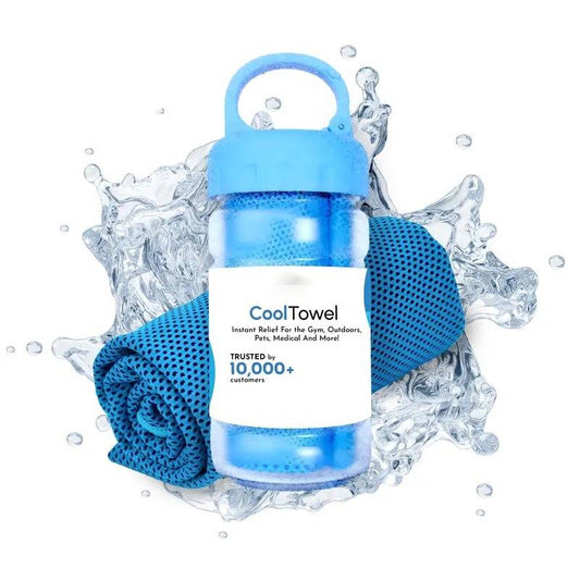 ⏰Buy 1 Get 1 Free❄Each Only ￡3.99💦Cold Sweat Towel You Can Use Anywhere, Anytime! Reusable Soft Absorbent Cooling Portable