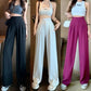💥Limited Time 49% Off🎁🌟Figure-flattering Versatile High-Waisted Wide Leg Trousers